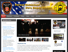 Tablet Screenshot of forestfirerescue.com